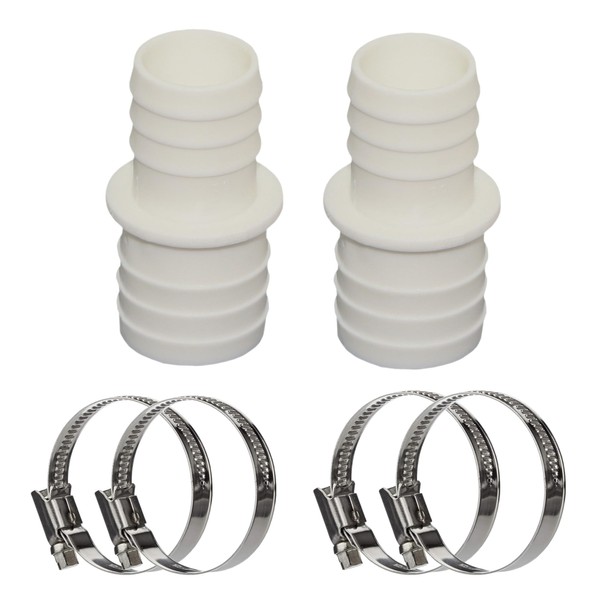 HAF® 2 x Hose Connectors 32 mm x 38 mm