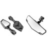 RI UTV Rear View Side Mirrors & Center Mirror For