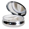 Wachtmeister Rosina Round Metal Pill Box for Cats Sepia Tablets