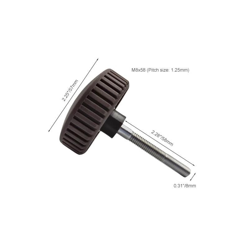 Timyrimy M8 x 58mm Canopy Screws for Porch Swing, Replacement