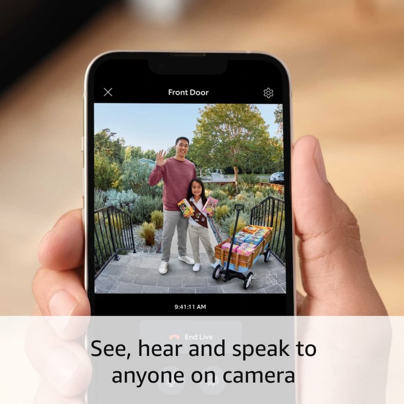 Ring Battery Doorbell Plus (newest model) | Head-to-Toe HD+ Video,