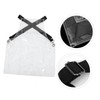FOMIYES Clear Apron With Pockets Transparent Hair Salon Apron For
