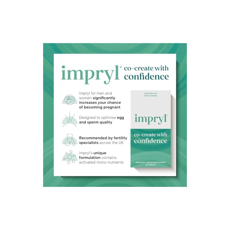 Impryl - Fertility Supplement for Conception – Supports Sperm &