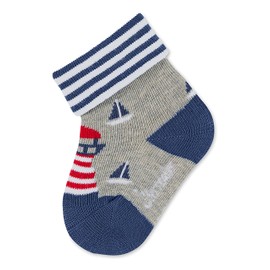 Sterntaler Baby Boys Socks, Light grey Mel.