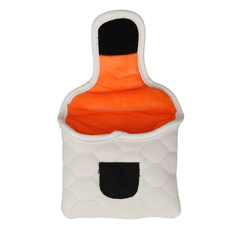 PU Golf Club Head Cover White Golf Head Cover Golf