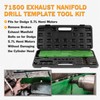 GOKESHFLY Exhaust Manifold Template Removal Kit 71500, Compatible with Dodge