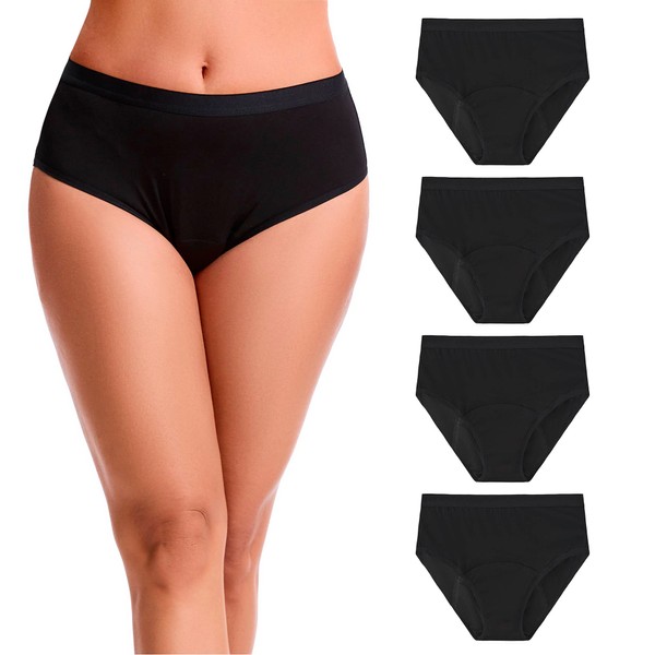 Let it flo Let it flo 4PK Ladies Period Briefs