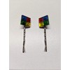 BrickCrafts Square Bezel Bobby Pins Hair Clips – 4 Color