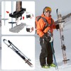 Cross Country Skis and Poles Holder, Universal Ski Pole Clips