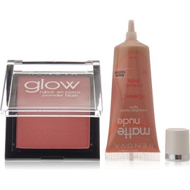 Renova Kit Rubor Rosa & Maq Glow H2O Natural