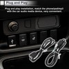 RATCHROLL 1 Set Universal Audio Aux Adapter Cable Wire Convenient