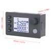 DC6‑36V to DC0.5‑36V 40W Buck Boost Converter 1.8in LCD Display