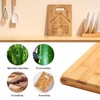 Geschenk zum Einzug Bambus Schneidebrett, Einzugsgeschenke Haus Wohnung, Geschenkideen zum