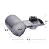 PUR PLUS Faucet Mount Water Filter System Metallic Grey 3
