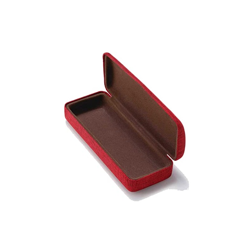 Megan 222504 Glasses Case, Metal, Hard, Stylish, Fabric Fabric, Protects