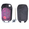 keyecu Upgraded Flip Remote Key Shell Fob for Toyota Highlander