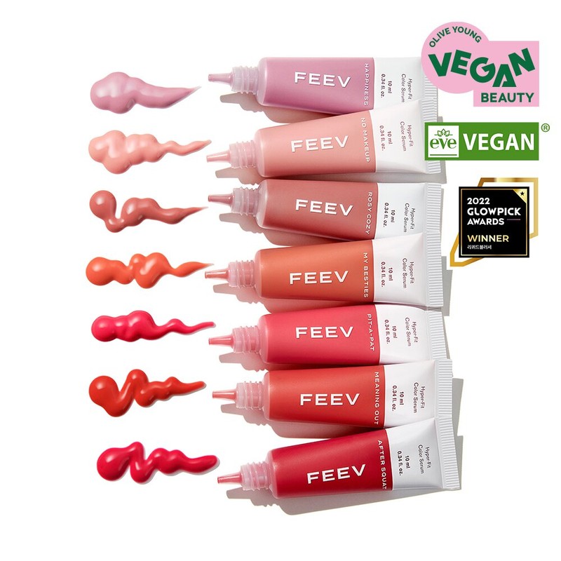 FEEV Hyper-Fit Color Serum Mini (10mL) - HEALTHY PINK 10mL