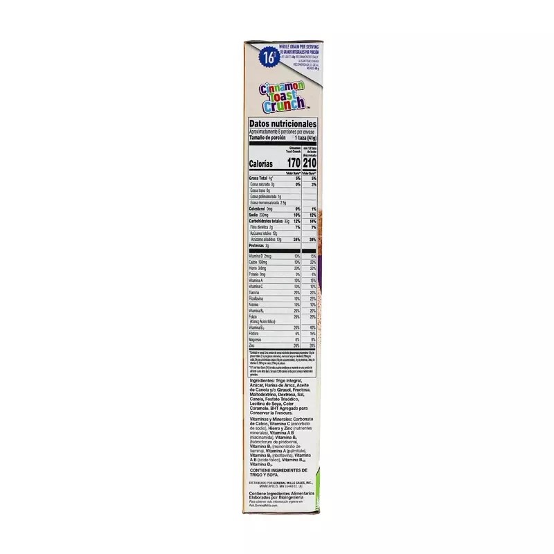 General Mills Cinnamon Toast Crunch Cereal - Box 12 oz