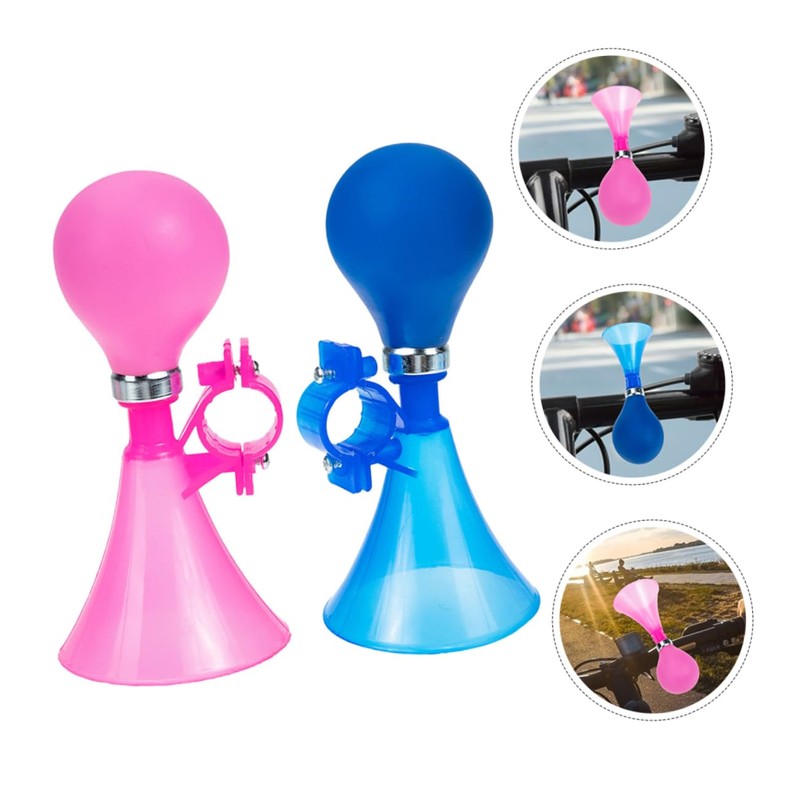 BESPORTBLE Versatile Bike Horn Manual Air Horn Decorative Small for