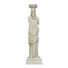 Caryatide Erechtheion Acropolis Athens Female Figure Greek Grey Patina Statue
