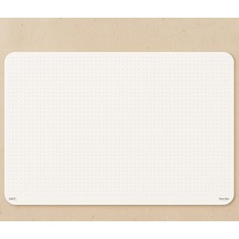 CLEVER SIGNS A4 Dot Grid Notepad (8,3" x 11,7")- Large Dotted Memo Desk Pads-Premium Paper with Cardboard Back Support - Ideal for Note-taking, Planning, Sketching, and Journaling