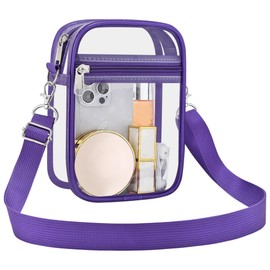 USPECLARE Clear Purse Stadium Approved Messenger Bag for Men and Women - CrossBody Bag