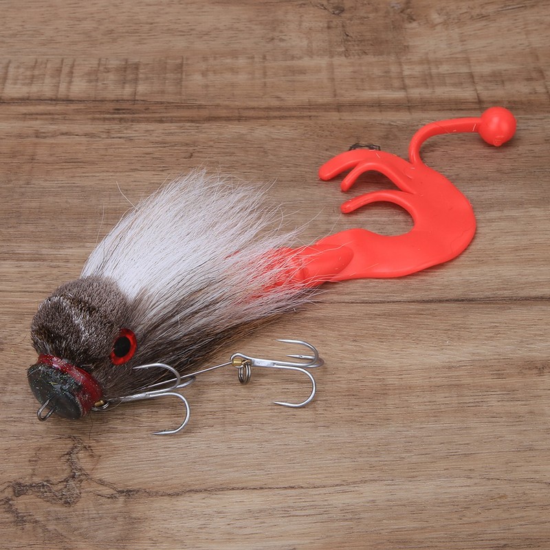 Simulation Mouse Shape Resin Fishing Lure Soft Bait Tackle with