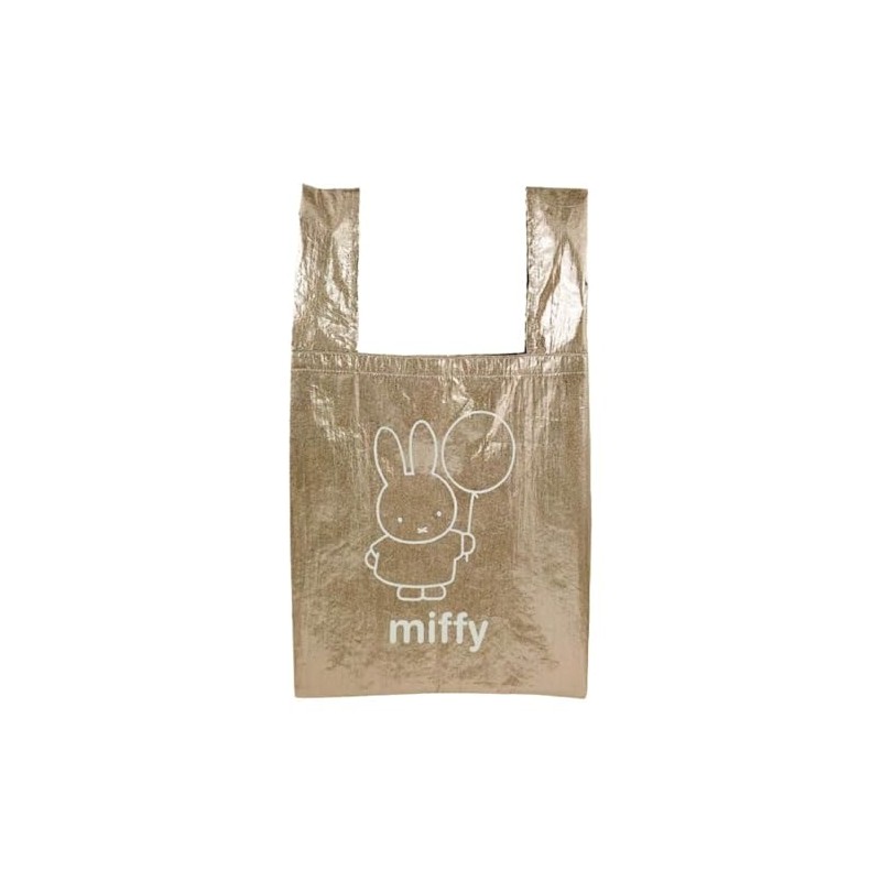 Marimo Craft DBM-2290 Shiny Eco Bag, Fusen Miffy, 9.8 x