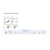 THERMIS Pressure Gauge 304G 1/4 Connection from Below (0 -