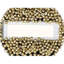 (Qty 5pcs) Versatile 8-32 Brass Acorn/Dome/Cap Hex Nut #8 x 32 Nuts 8x32 Nut 8/32 Multi-Purpose Comprehensive Hardware Fastener Assortment Kit Cit09112Riv