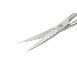 REMOS Household Scissors, Universal Scissors, Pointed, Curved Cutting Edge, 12 cm, Stainless Steel