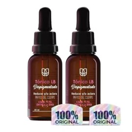 Facial Toner (2 Pack) Acclarante Tonico despigmentante y aclarador, Elimina manchas