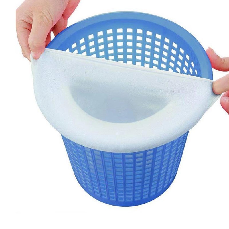 20pcs Pool Skimmer Socks Summer Disposable Stretchable Pool Filter Saver