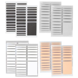 SZCXDKJ 8 Sheets Ring Size Adjuster, 152 Pieces Invisible Ring Sizer Adjuster for Fixing Rings, 4 Colors