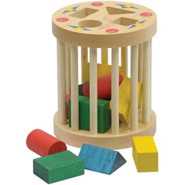 Shape Sorter Round Cage - Made in USA