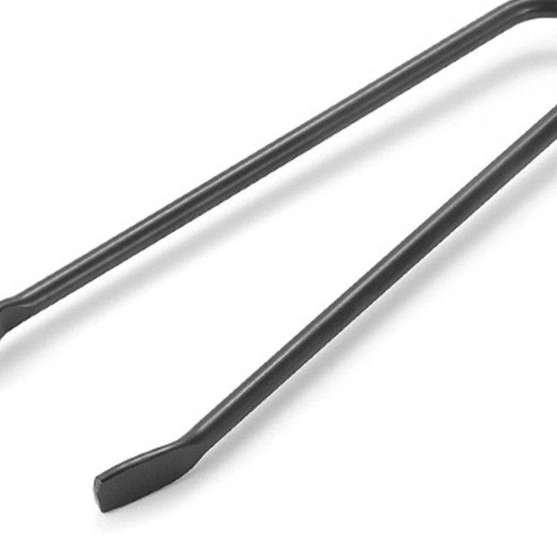 Fire Tong Insulated Wooden Handle Enhanced Grip Log Grabber Firewood
