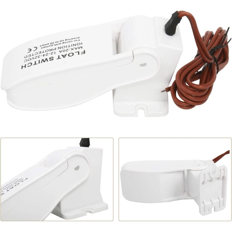Amarine Made 12V 1500 GPH Boat Bilge Water Pump Electric