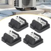Powrocket Floor Mounting Base for Mini Split Air Conditioner,4 Pack