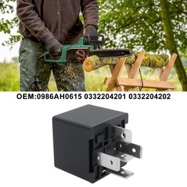 EMSea 5-Pin Chain Gene Motor Relay 0986AH0615 0332204201 Compatible with Bosch 24V 10/20A