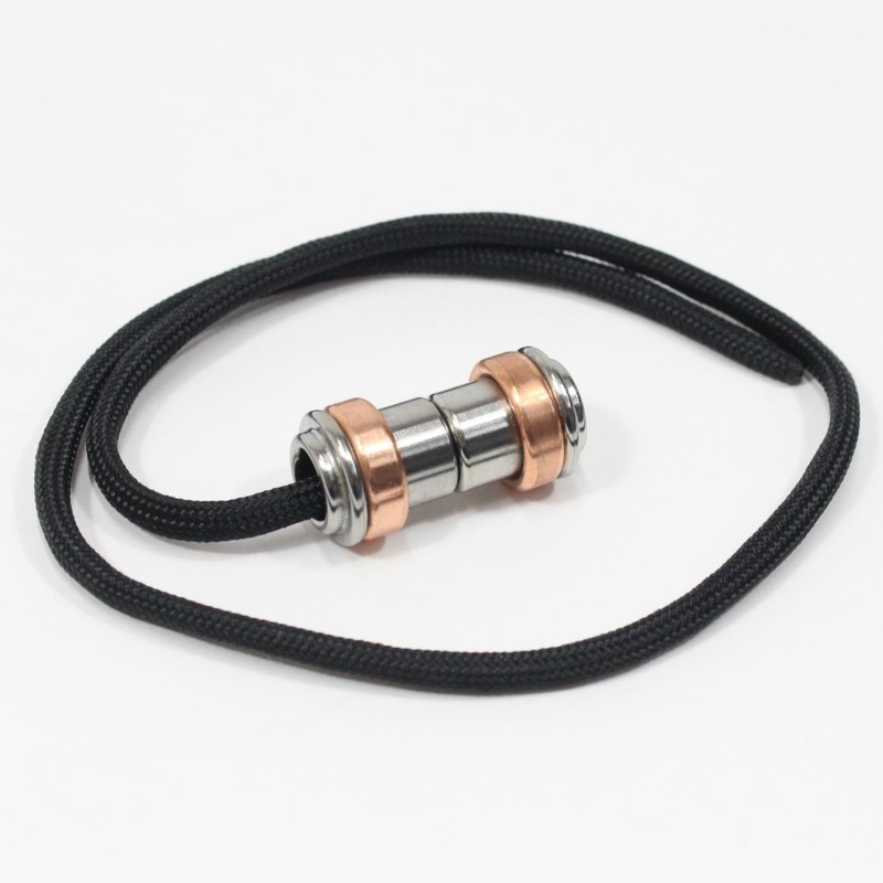 AroundSquare Full Metal Herc Begleri - Copper on Titanium