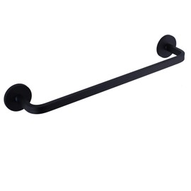 LEKUSHA Magnetic Towel Bar for Refrigerator, Magnetic Towel Holder Towel Hook Hanger for Fridge, Kitchen Stove, Oven, Dishwasher, Sink Laundry Washing Machine Black 1 Pack