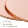 QUARKZMAN 5 Pieces Pure Copper Sheet 1 3/16 Inch x