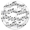 Musical Note Plates (8/Pkg)