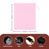 Mandala Crafts Mini 3x4 Pink Velvet Drawstring Bags - 100