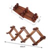 YUEMING Accordion Wall Hanger, 10 Hooks Coat Rack Holder, Expandable