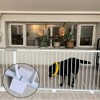 Pet Gate Triangle Stabilize Support, Anti-Kick Fall Prevention Reinforce Card