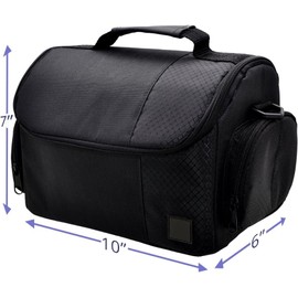 55MM Accessory Kit 0.43x Wide Angle + 2.2X Telephoto Lens + 50 inch Tripod & Large Bag, Rubber Lens Hood for Sony Alpha Series A99II, A99, A77II, A77, A68, A58, A57, A65, A55, A 390, A100, A33, A900