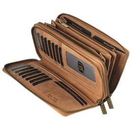 Matador 3628 Wallet, light brown, Modern