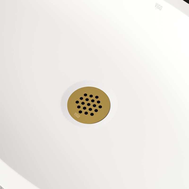 VIGO VG07001MG 2.44" L -2.44" W -8.0" H Vessel Bathroom