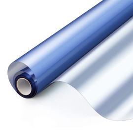 Window Privacy Film One Way Mirror Tinting Film for Home Daytime Static Cling Sun Blocking Blackout Anti UV Reflective Window Tint Heat Control for House Office Silver-Blue 17.5 x 78.7 inches